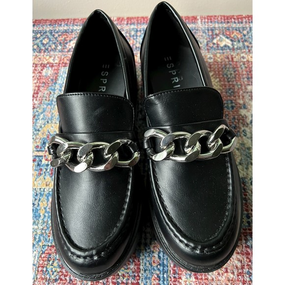 Esprit Briley loafers with lug sole. Size 7.5 - Picture 2 of 9